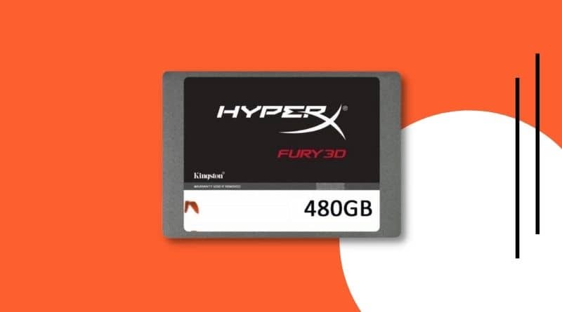 HyperX Fury 3D 480GB 2.5"