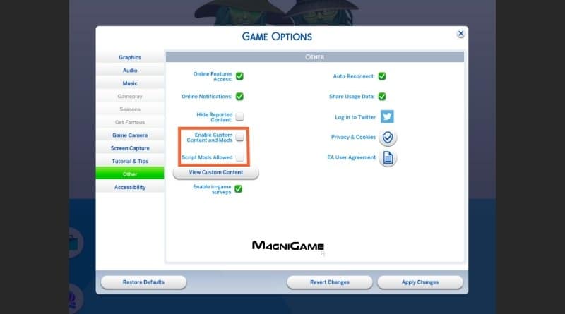 Sims 4 Modları nasıl yüklenir